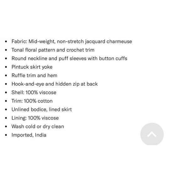 NWT BY TIMO Jacquard Embroidery Dress - Picture 9 of 9